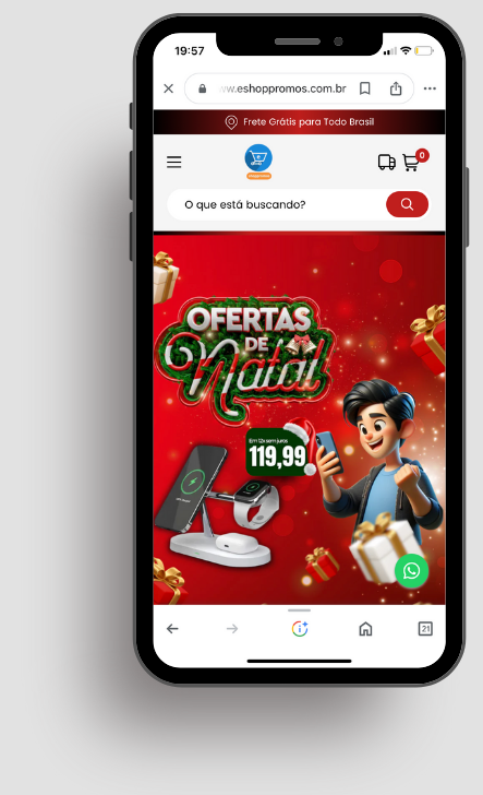 Celular com mackup